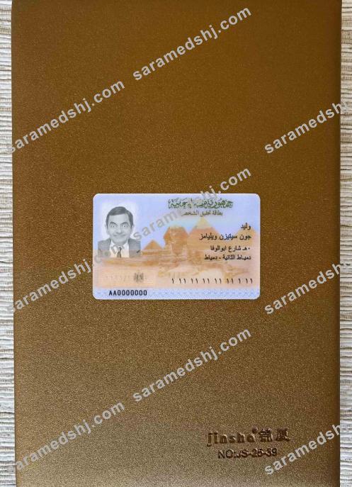 Egypt ID photolook FRONT